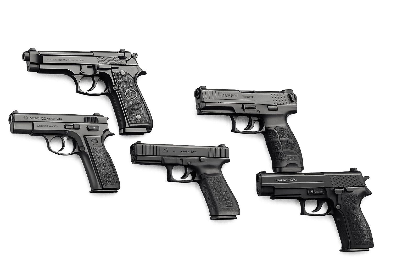 5 pistolets 9 mm idéaux pour débuter le tir sportif en 2026