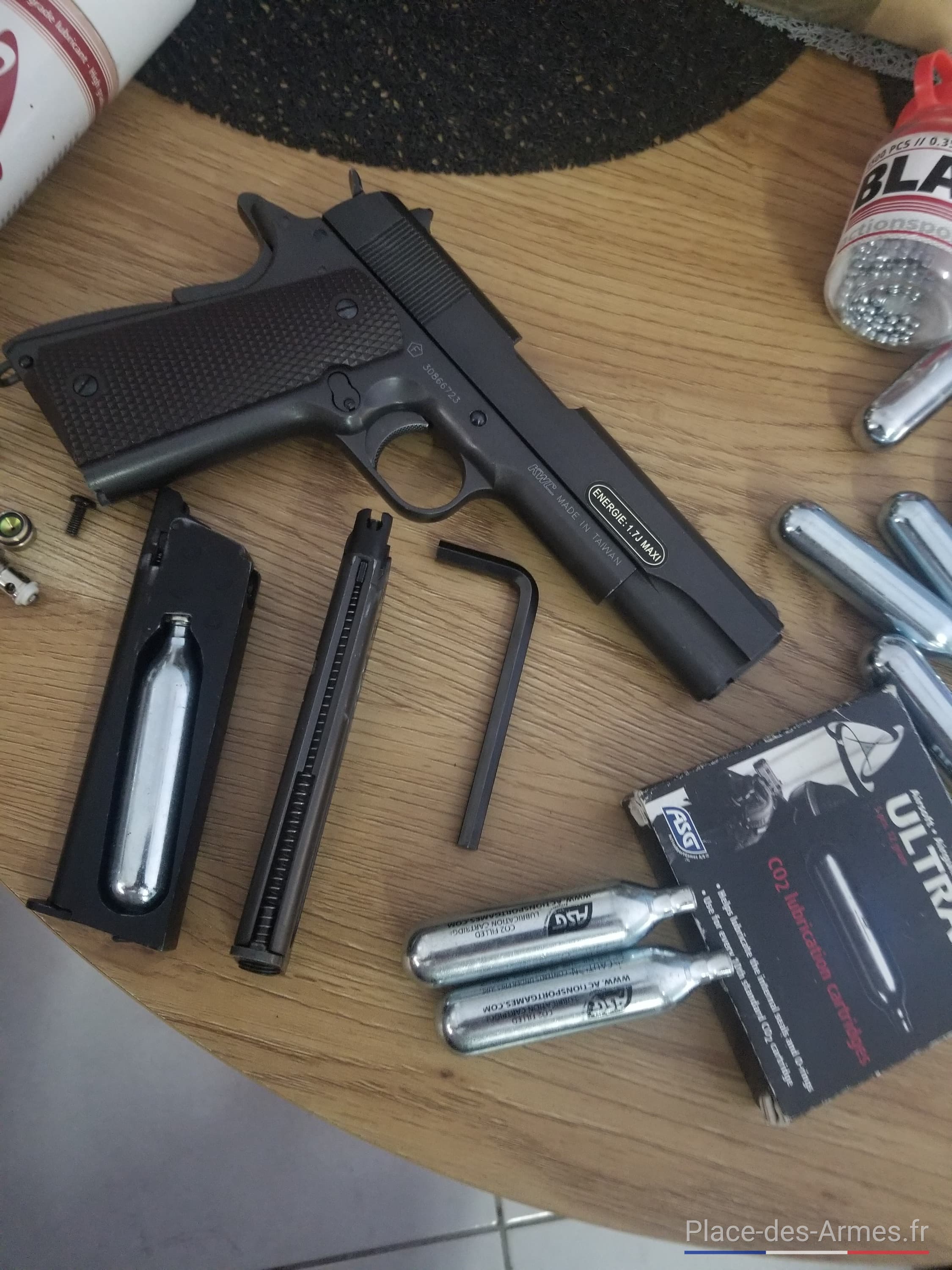 Colt P1911 SWISS ARMS CO2.