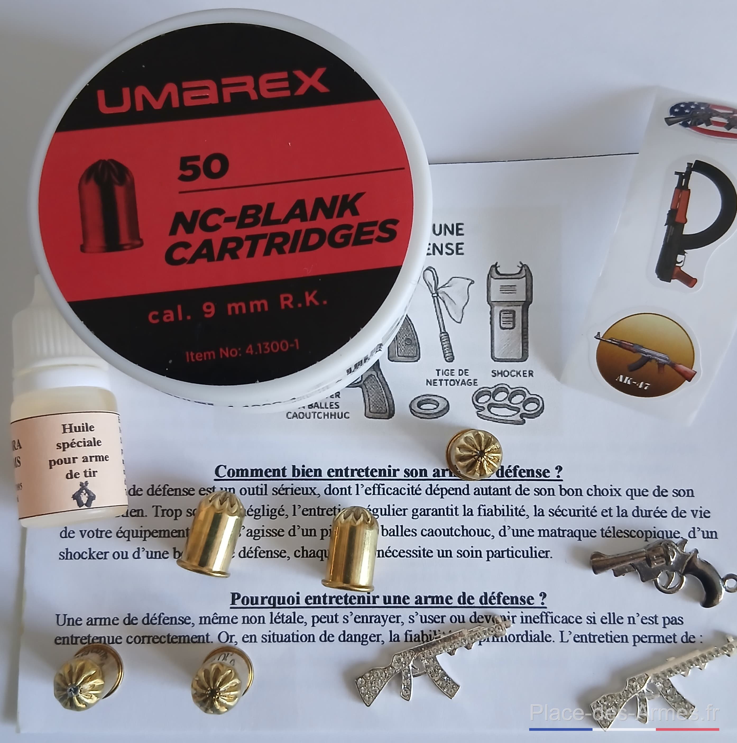Boite de 50 cartouches 9 mm RK