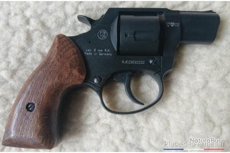 Revolver Rhom, 9 mm, special crosse bois