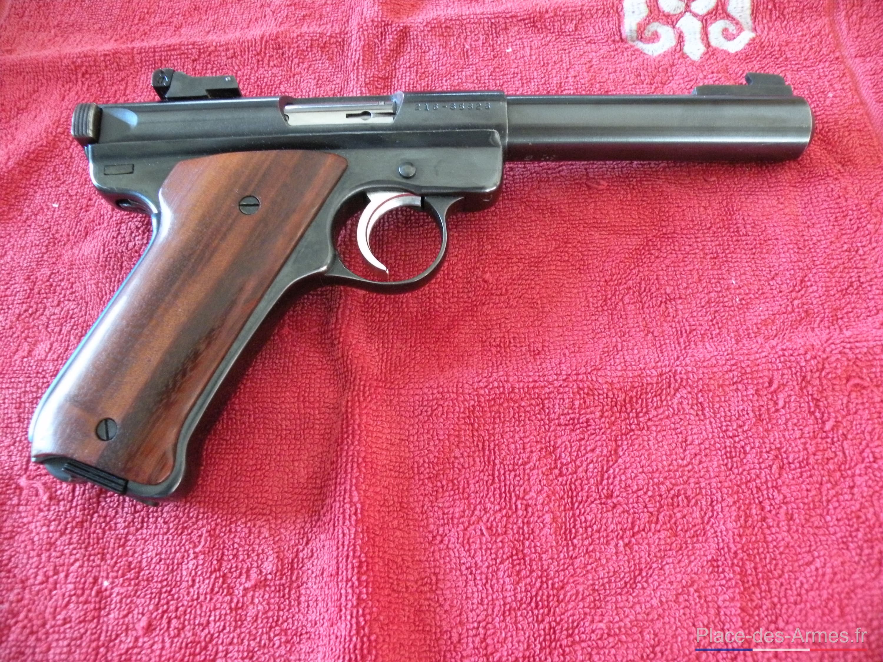 Vends:  pistolet 22 LR Ruger MK II — photo 2