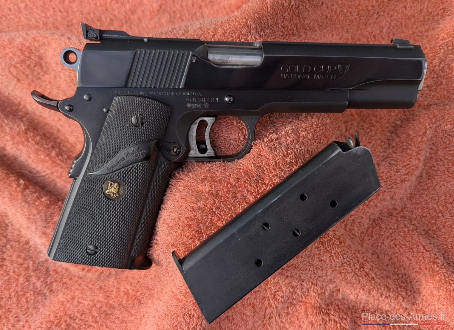 Colt 1911 Gold Cup National Match série 70 .45 ACP